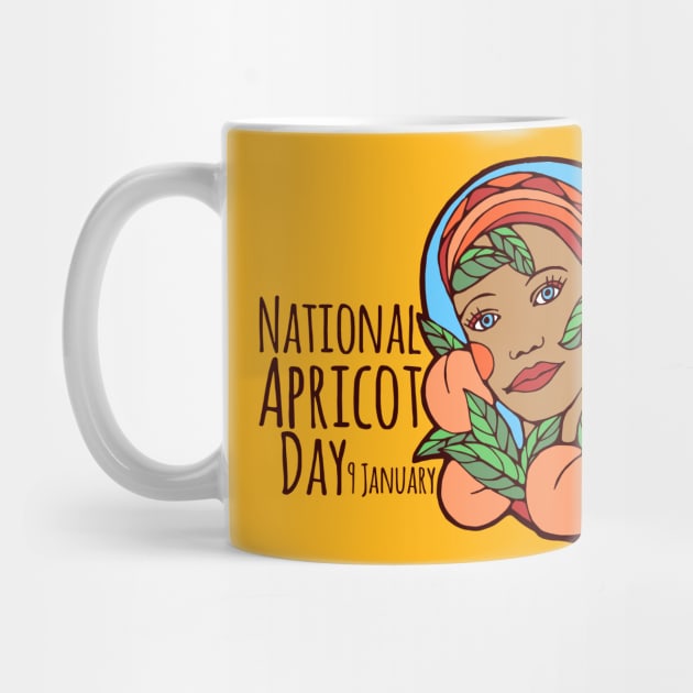 National Apricot Day 9 January by Julia Moon